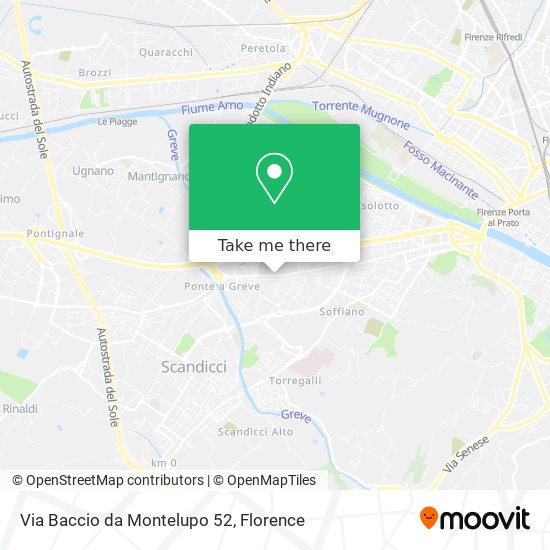 Via Baccio da Montelupo 52 map
