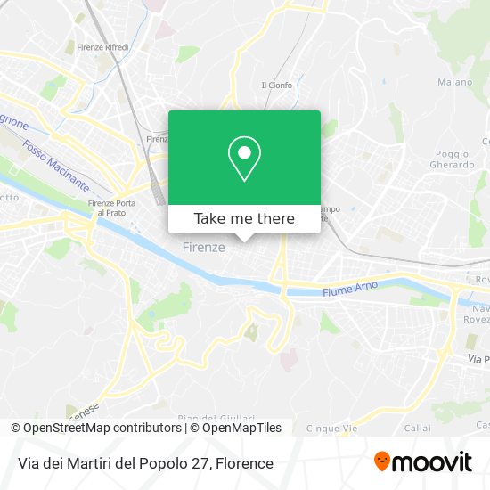 Via dei Martiri del Popolo 27 map