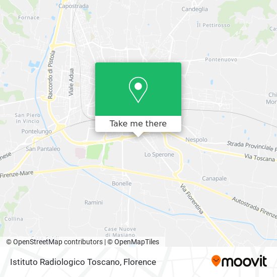 Istituto Radiologico Toscano map