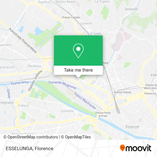 ESSELUNGA map