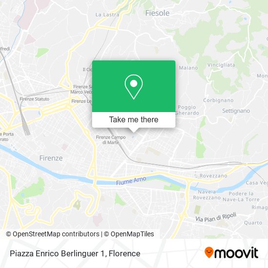 Piazza Enrico Berlinguer  1 map