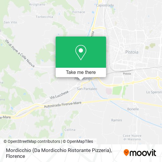 Mordicchio (Da Mordicchio Ristorante Pizzeria) map