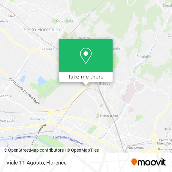 Viale 11 Agosto map