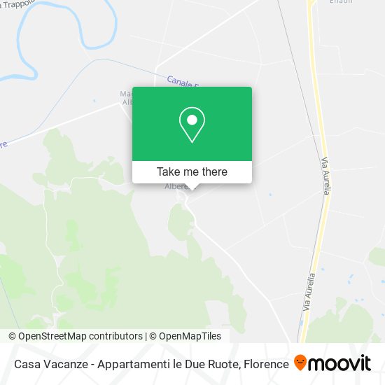 Casa Vacanze - Appartamenti le Due Ruote map