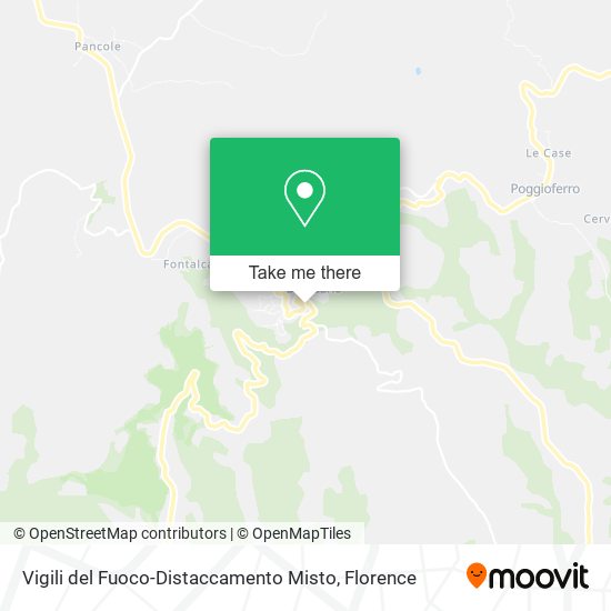 Vigili del Fuoco-Distaccamento Misto map