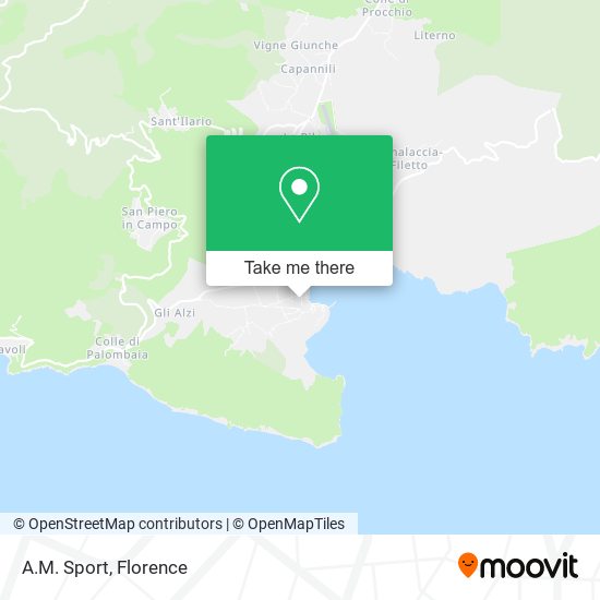 A.M. Sport map