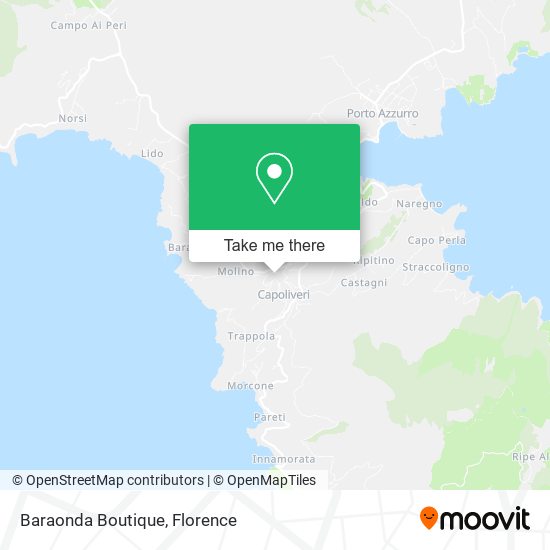 Baraonda Boutique map