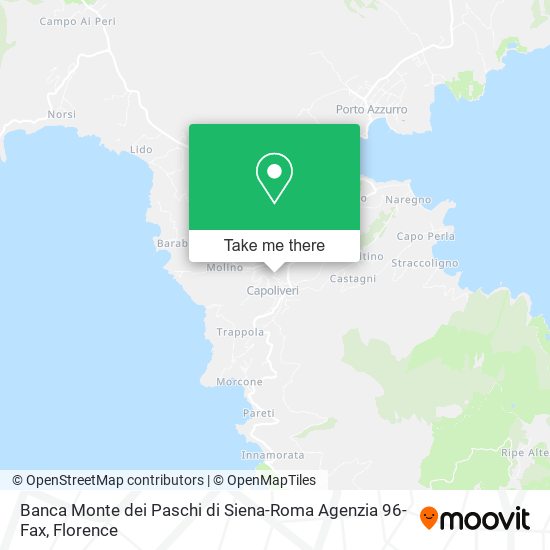 Banca Monte dei Paschi di Siena-Roma Agenzia 96-Fax map