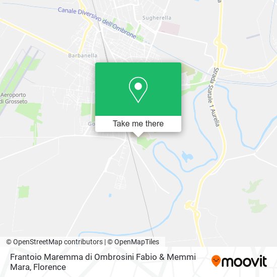 Frantoio Maremma di Ombrosini Fabio & Memmi Mara map