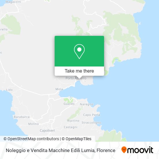 Noleggio e Vendita Macchine Edili Lumia map