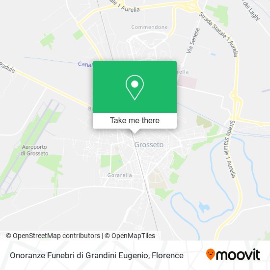 Onoranze Funebri di Grandini Eugenio map