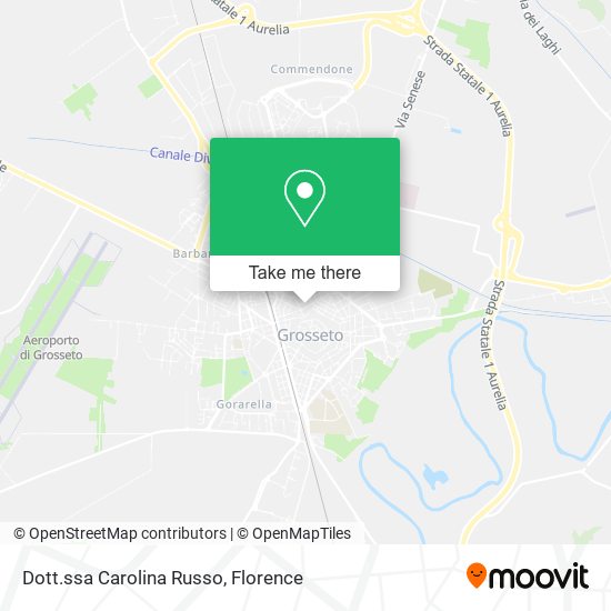 Dott.ssa Carolina Russo map