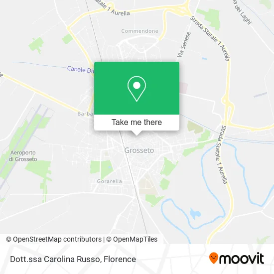 Dott.ssa Carolina Russo map