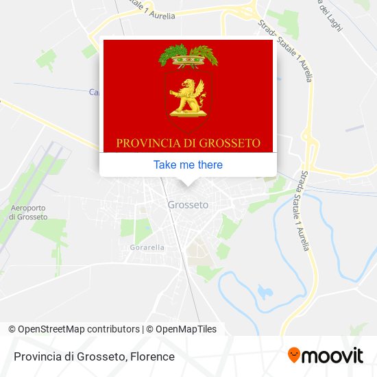 Provincia di Grosseto map