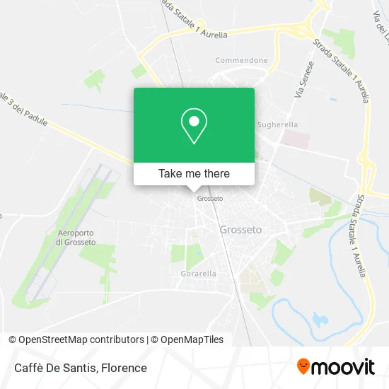 Caffè De Santis map