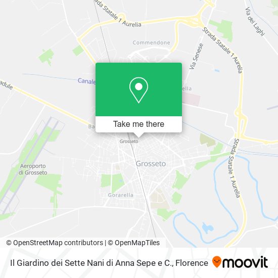 Il Giardino dei Sette Nani di Anna Sepe e C. map