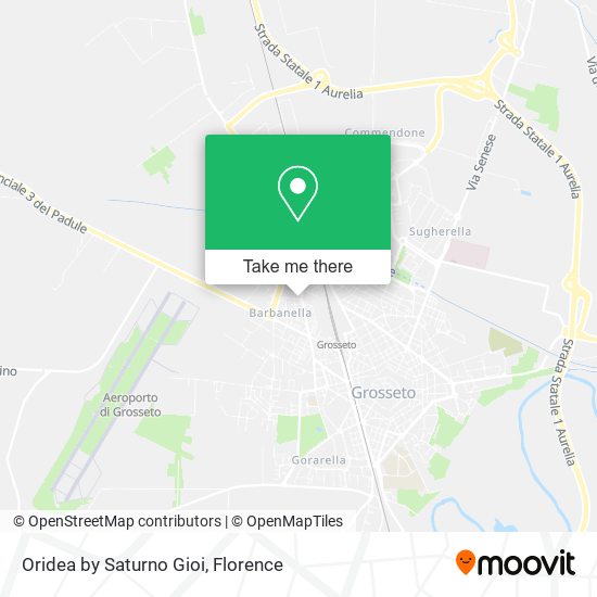 Oridea by Saturno Gioi map