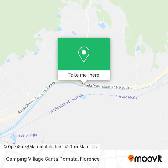 Camping Village Santa Pomata map