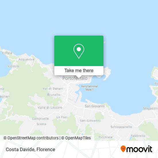 Costa Davide map