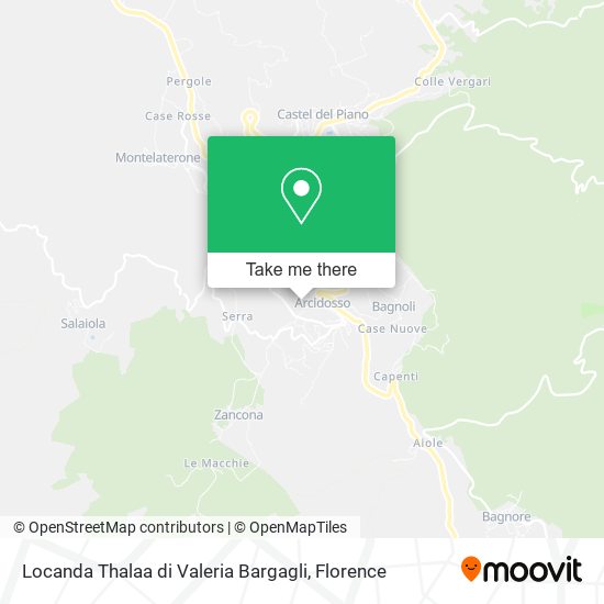 Locanda Thalaa di Valeria Bargagli map