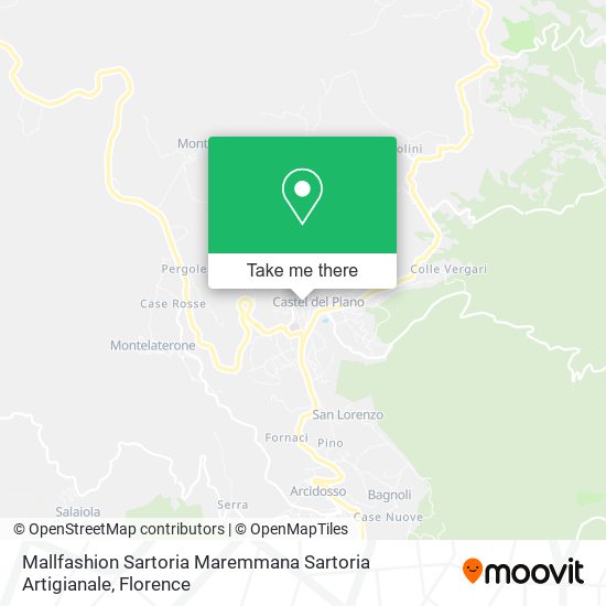 Mallfashion Sartoria Maremmana Sartoria Artigianale map