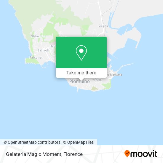 Gelateria Magic Moment map