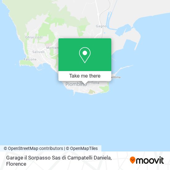 Garage il Sorpasso Sas di Campatelli Daniela map