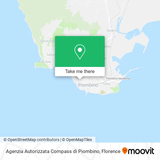 Agenzia Autorizzata Compass di Piombino map