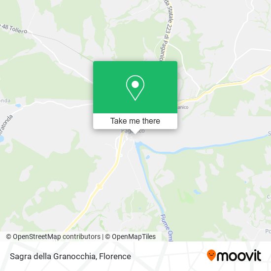Sagra della Granocchia map
