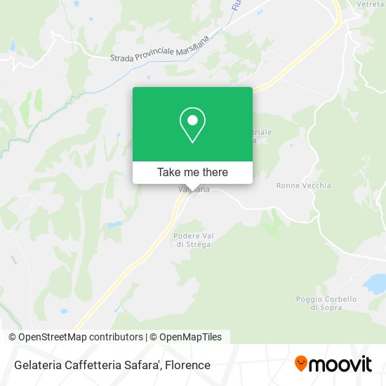 Gelateria Caffetteria Safara' map
