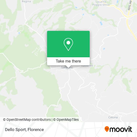 Dello Sport map