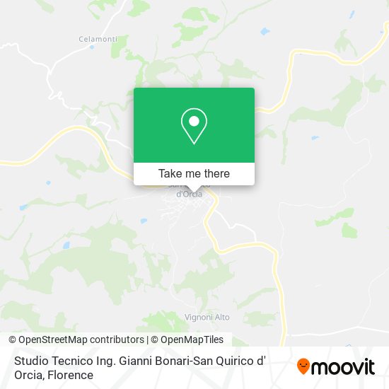 Studio Tecnico Ing. Gianni Bonari-San Quirico d' Orcia map