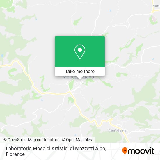 Laboratorio Mosaici Artistici di Mazzetti Albo map