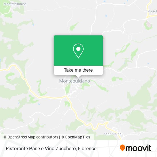Ristorante Pane e Vino Zucchero map