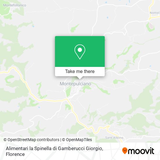 Alimentari la Spinella di Gamberucci Giorgio map