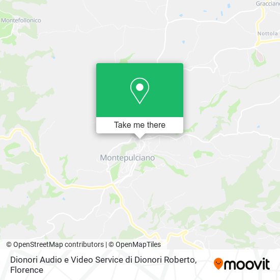 Dionori Audio e Video Service di Dionori Roberto map