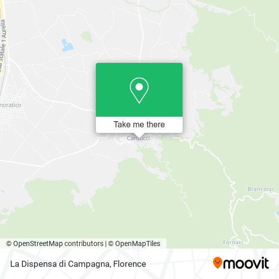 La Dispensa di Campagna map