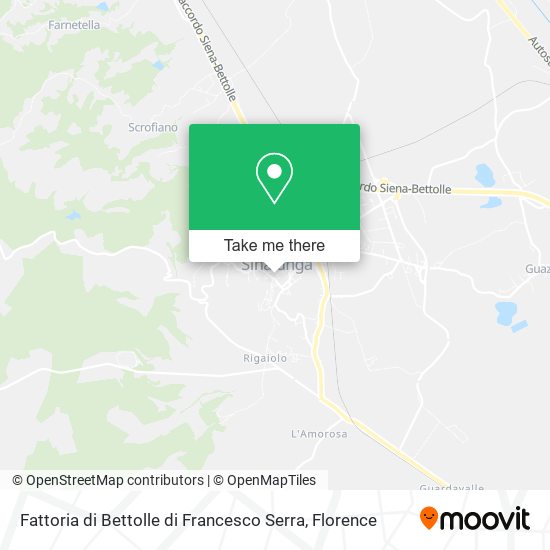 Fattoria di Bettolle di Francesco Serra map