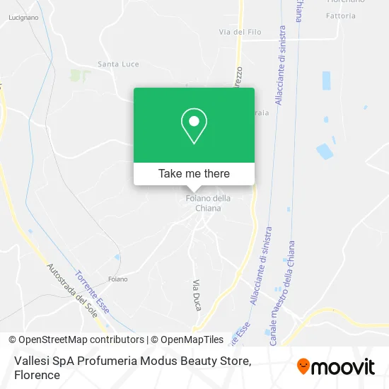 Vallesi SpA Profumeria Modus Beauty Store map