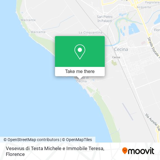 Vesevus di Testa Michele e Immobile Teresa map