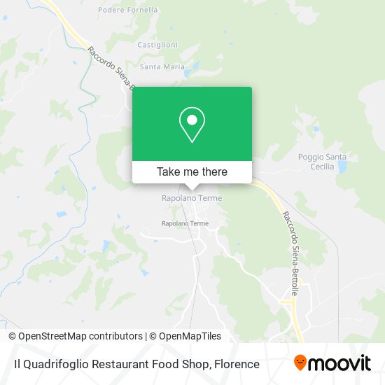 Il Quadrifoglio Restaurant Food Shop map