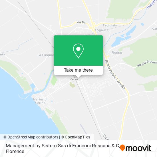 Management by Sistem Sas di Franconi Rossana &.C map