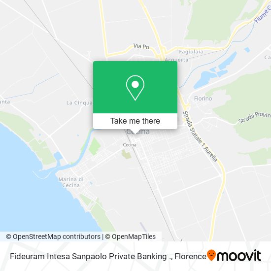 Fideuram Intesa Sanpaolo Private Banking . map