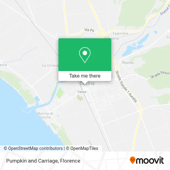 Pumpkin and Carriage map