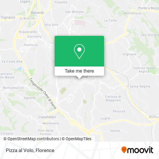 Pizza al Volo map