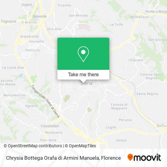 Chrysia Bottega Orafa di Armini Manuela map