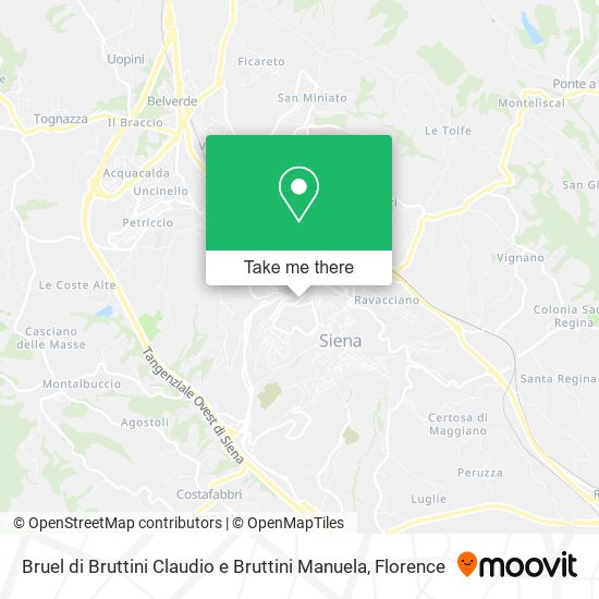 Bruel di Bruttini Claudio e Bruttini Manuela map