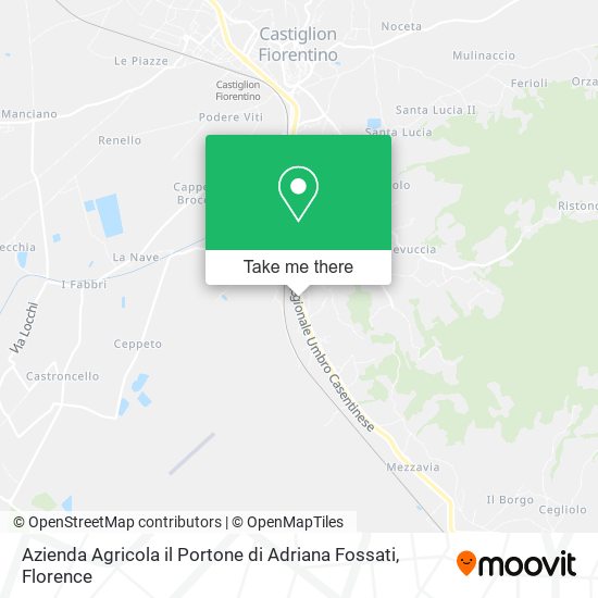 Azienda Agricola il Portone di Adriana Fossati map