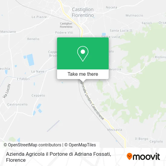 Azienda Agricola il Portone di Adriana Fossati map