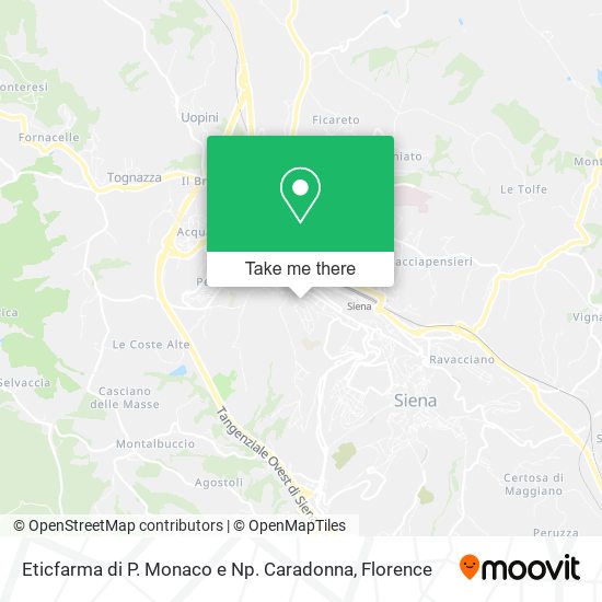Eticfarma di P. Monaco e Np. Caradonna map